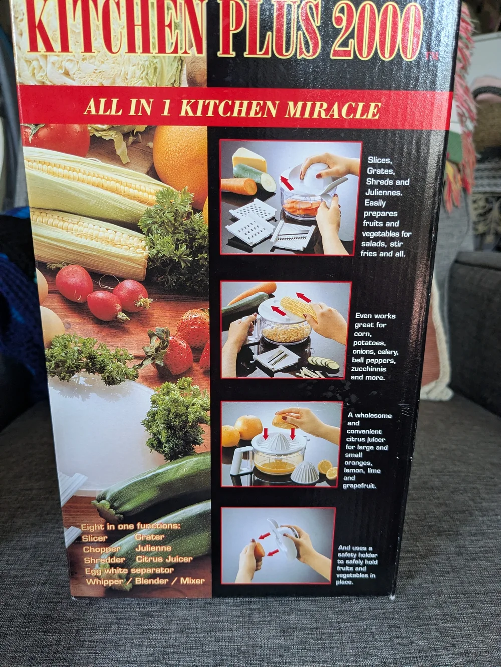 New Kitchen Plus 2000 The Ultimate Kitchen Miracle Food Processor